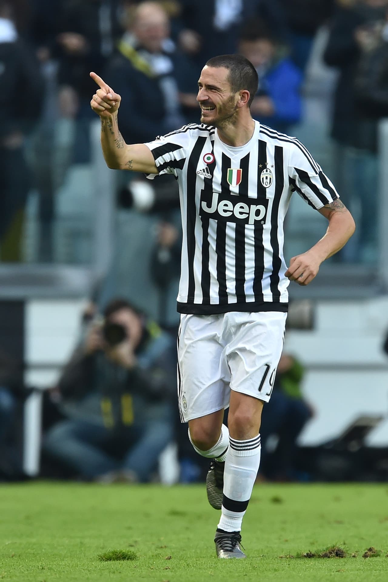 En el noveno puesto está el zaguero italiano Leonardo Bonucci.