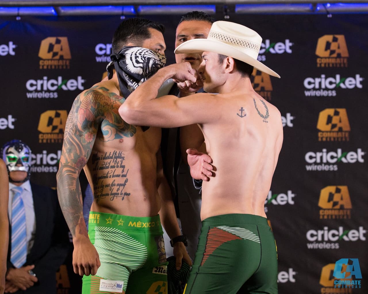 Resultados del pesaje Combate Américas: "Camino a Copa"
