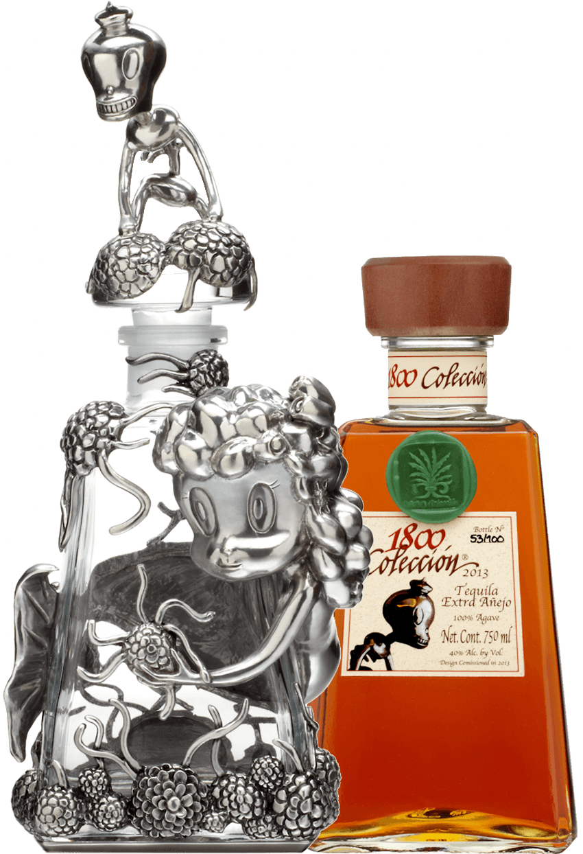 El Casa Cuervo 1800 Colección Tequila Añejo se vendió en 1,220 dólares, aproximadamente.