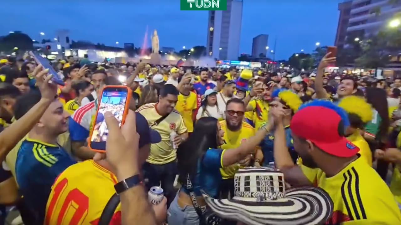 Colombia tiene multitudinario banderazo en Guadalajara previo a RD Congo