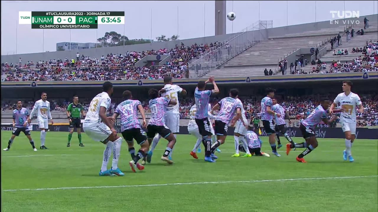 ¡GOOOL! Juan Ignacio Dinenno anota para Pumas UNAM.