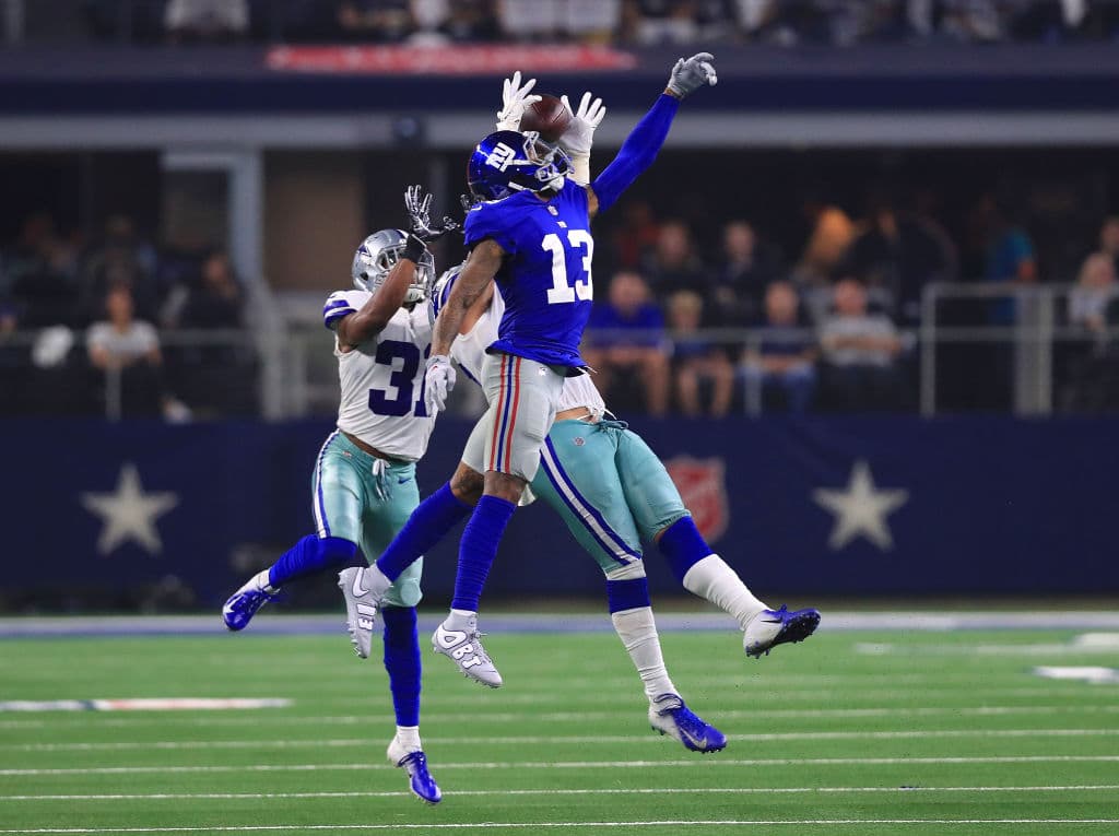 Manning intentó conectar con su receptor estelar Odell Beckham Jr. pero este acabó con apenas cuatro recepciones para 51 yardas en el juego.