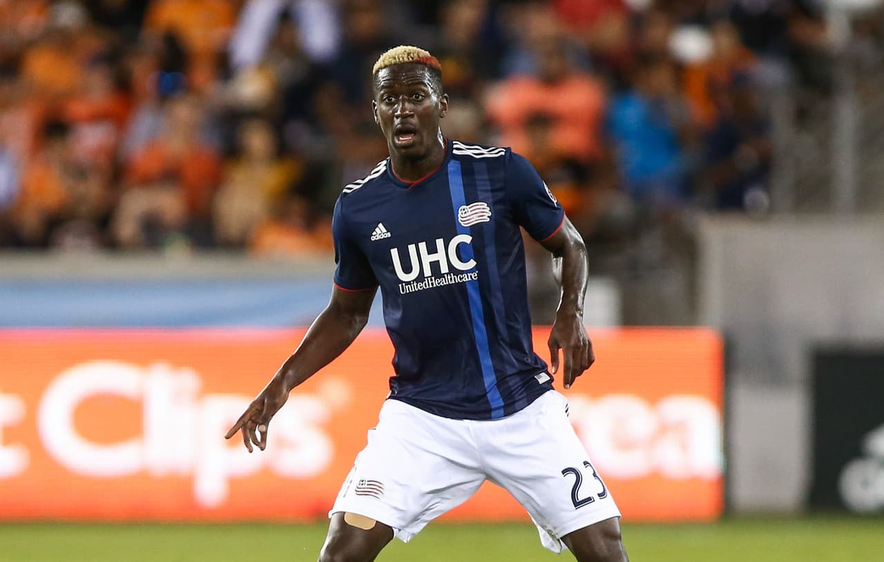 Otra grata sorpresa del modelo 2018 de los Revs es el volante central francés Wilfried Zahibo, quien anotó el gol de la victoria frente a Montréal Impact. (USA Today Images)