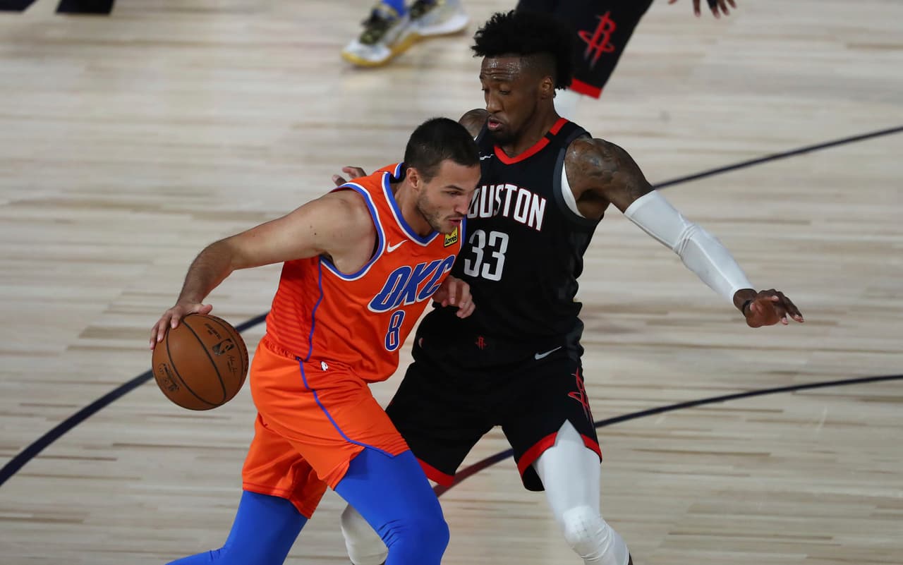 Los Rockest de James Harden le pegan primer al Kansas City Thunder, con un marcador de 108-123.