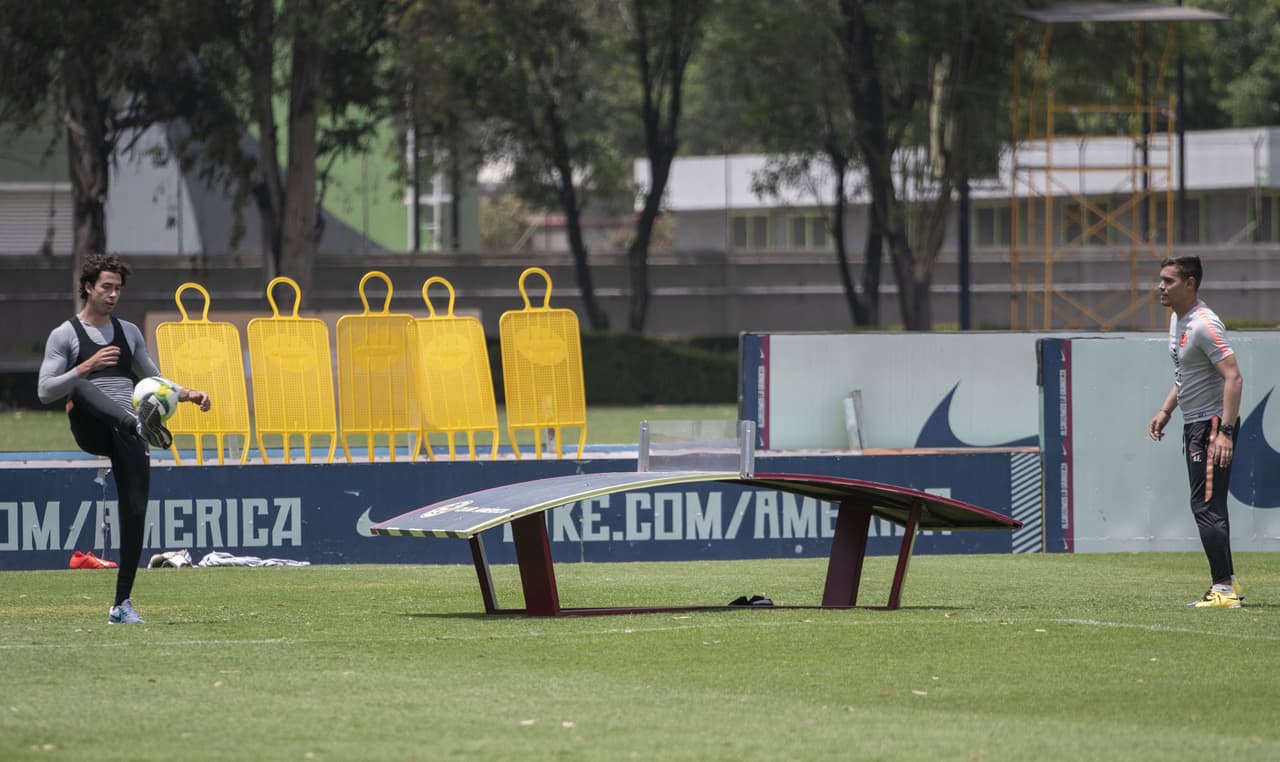 El buen ambiente fue la constante en la preparación de América con miras a su partido de Semifinal contra Xolos de Tijuana por la Copa MX, el primer torneo en el que se quiere coronar en 2019.