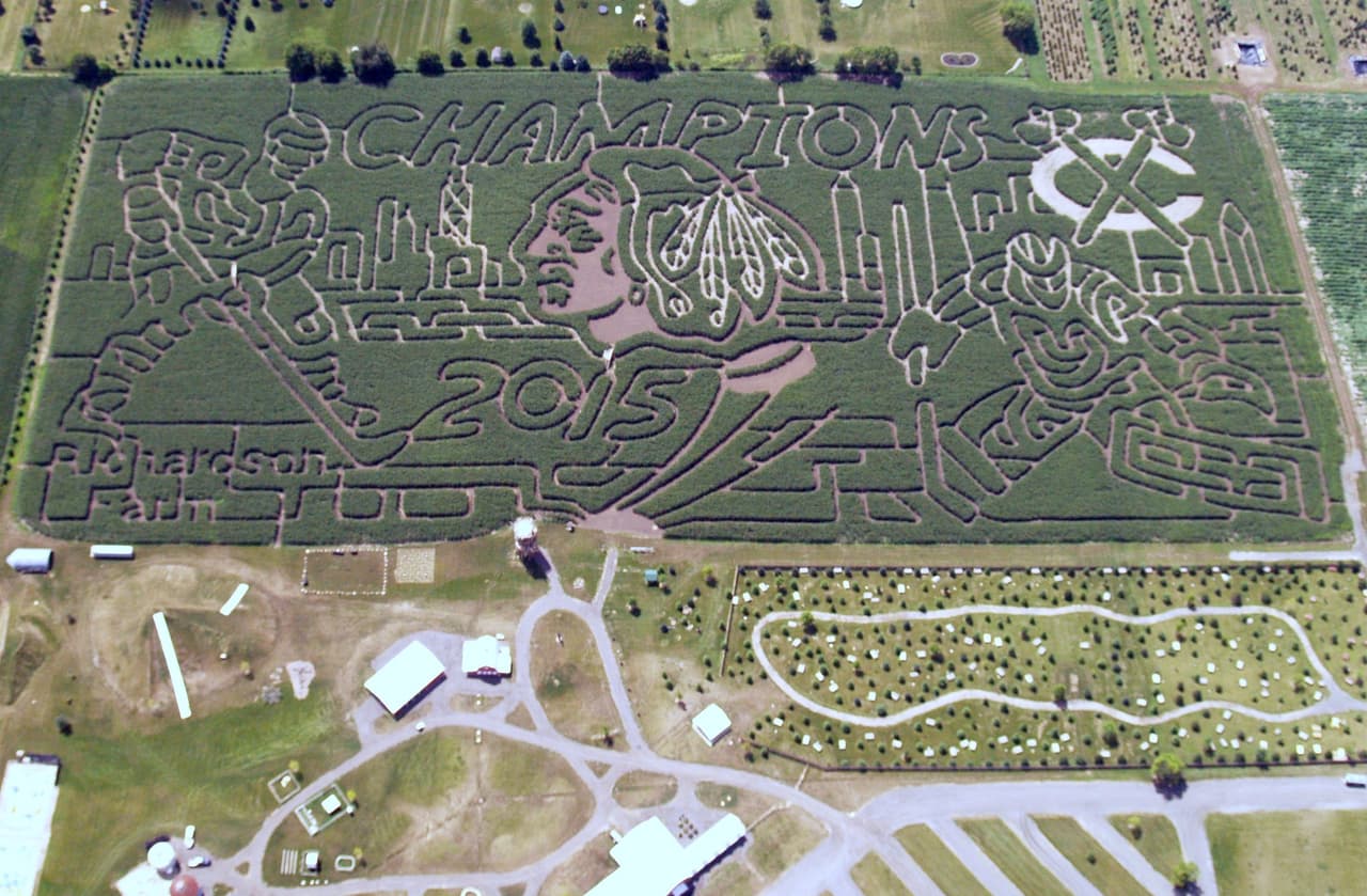Laberinto de maíz Blackhawks