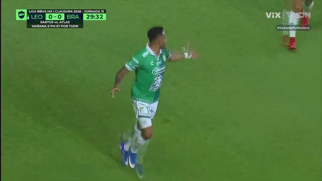¡La Fiera toma la ventaja! Golazo de Ismael Díaz de León