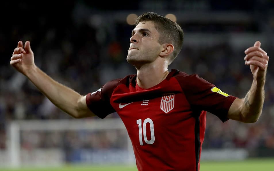 Pulisic fue elegido como el mejor futbolista estadounidense del 2017
