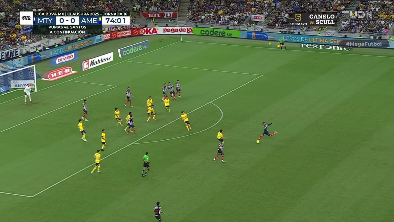 ¡Zurdazo implacable! Golazo y baile de Nelson Deossa para el 1-0