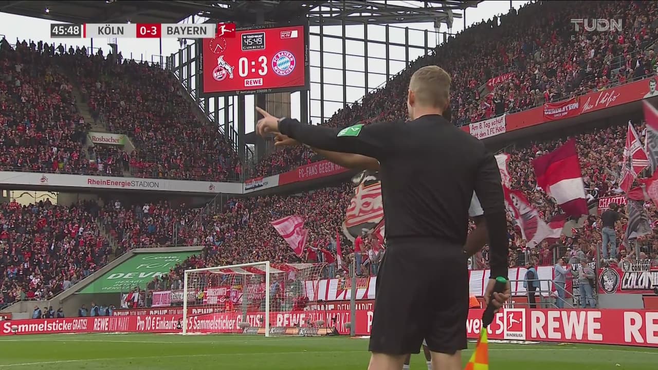 ¡Querían despertar y el VAR no los deja! Le anulan un gol al Koln