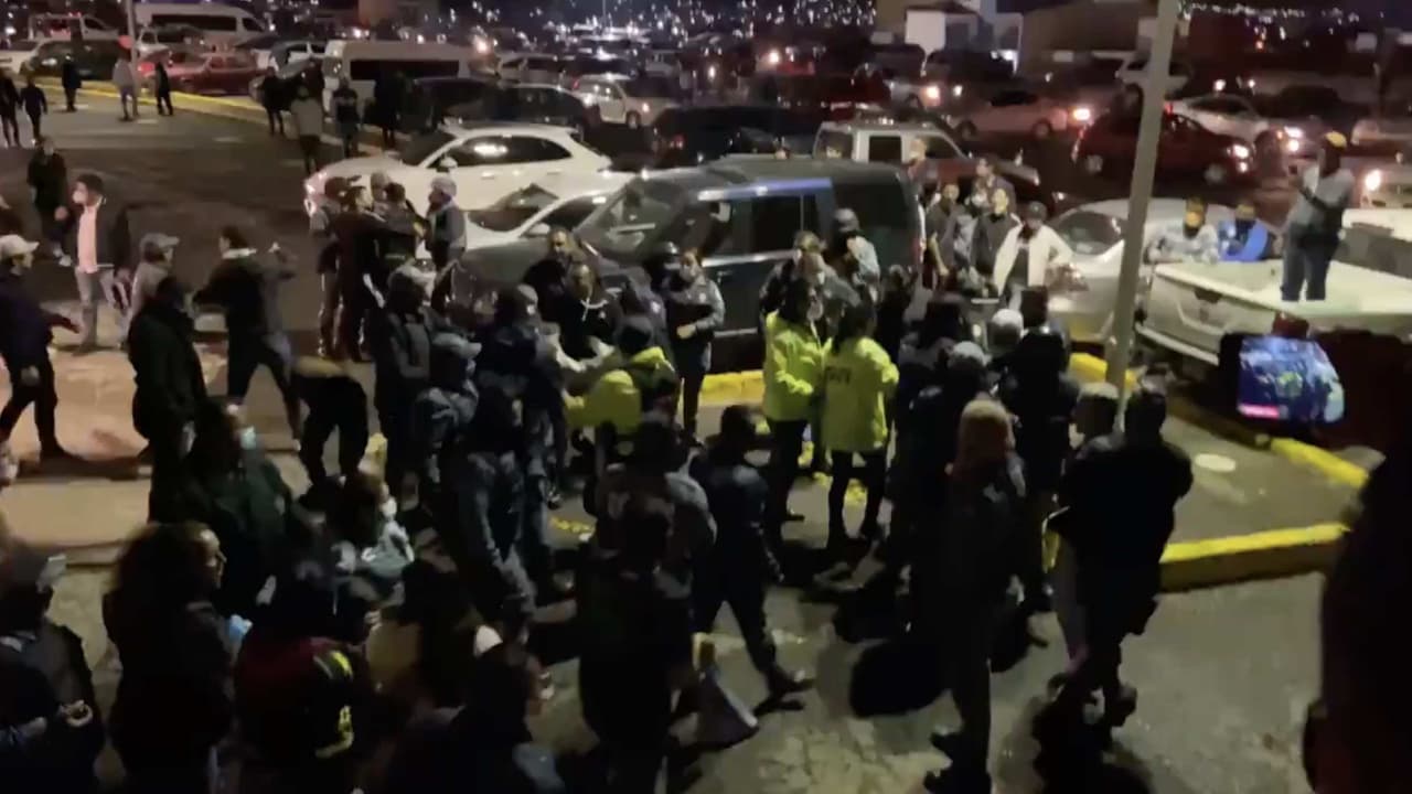 Violencia entre aficionados tras el Pachuca contra Santos