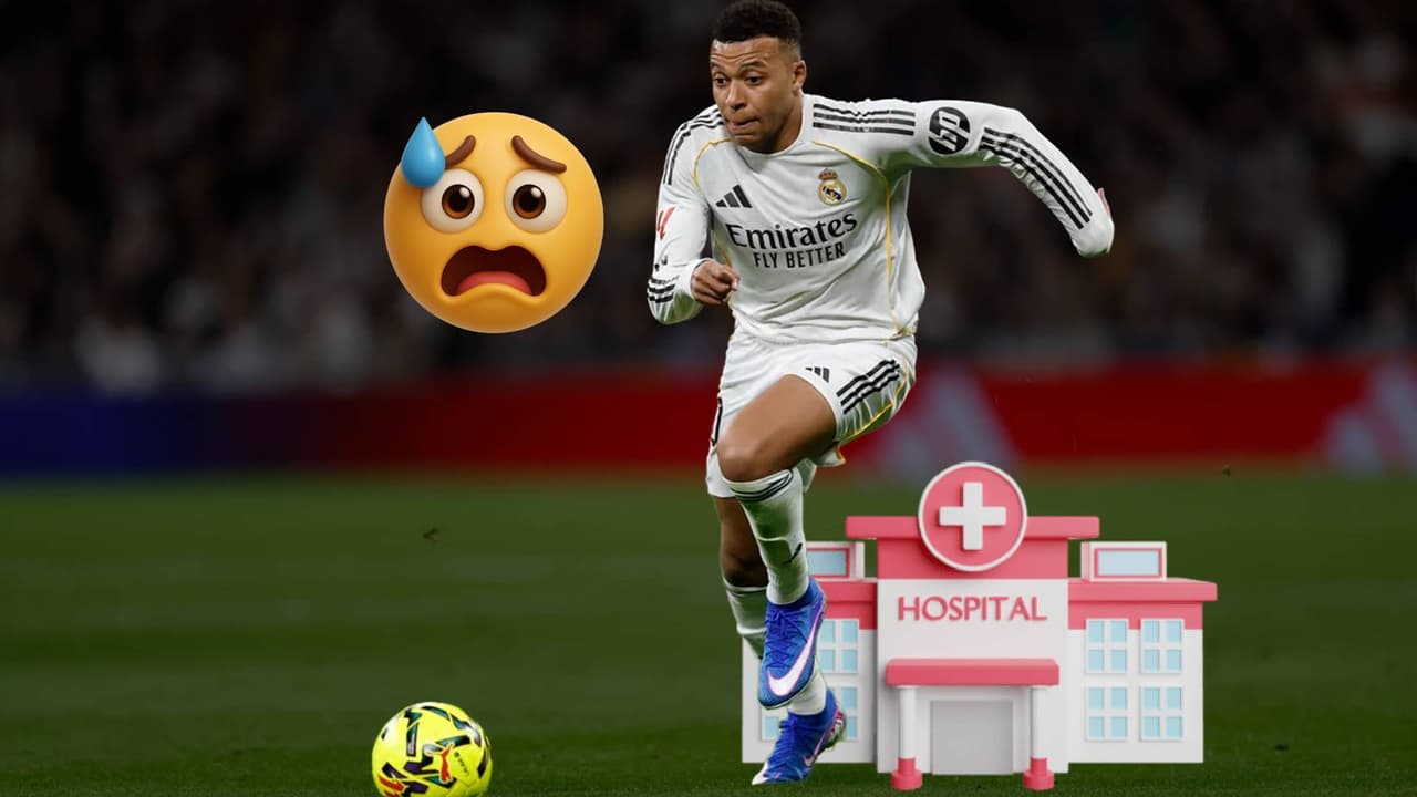 Kylian Mbappé se puede perder la Final de la Supercopa de España