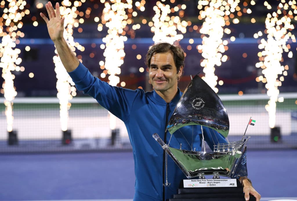 Roger Federer es el segundo tenista con mayor cantidad de títulos en la Era Abierta, superado únicamente por el estadounidense Jimmy Connors con 109.