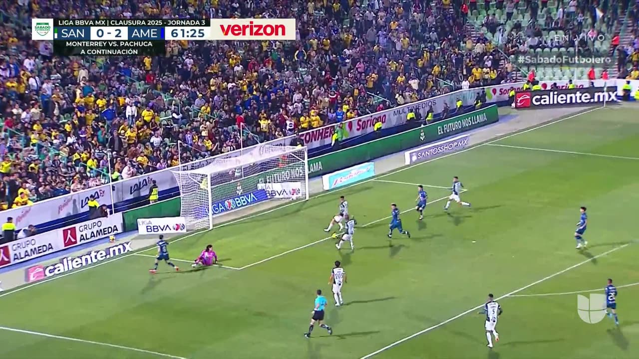 ¡GOOOL! Álex Zendejas anota para América.