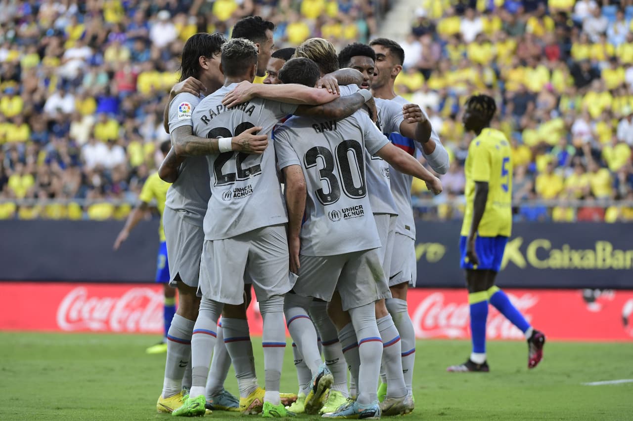 Sin embargo los culés no se desesperaron hasta que encontraron su recompensa.
<br>