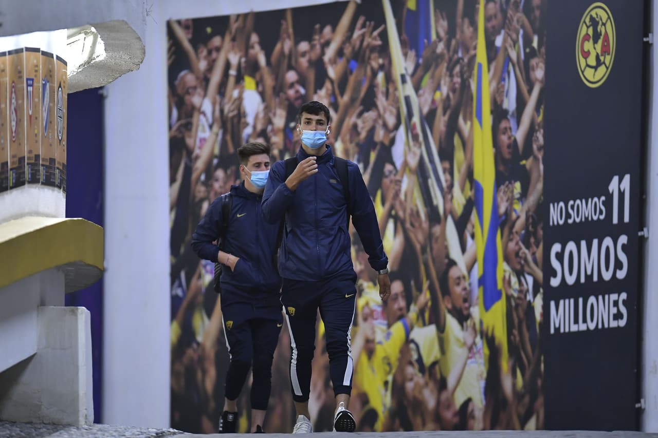 Los Pumas de la UNAM ya están en el Azteca | Se medirán a las Águilas en una edición más del Clásico Capitalino.