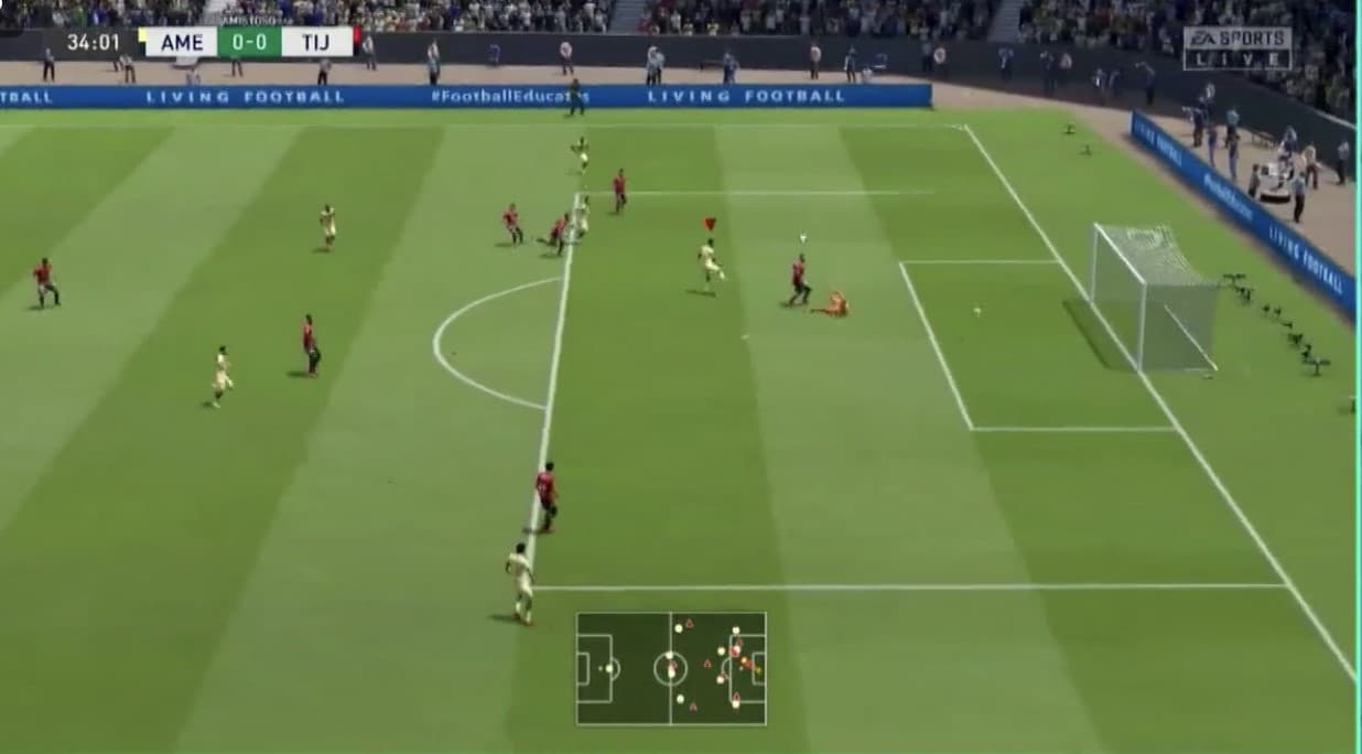 Santiago Cáseres cae en su debut de la eLiga MX frente a Miguel Barbieri, el americanista no encntó su juego y cayó 3-1 frente al xolaje.