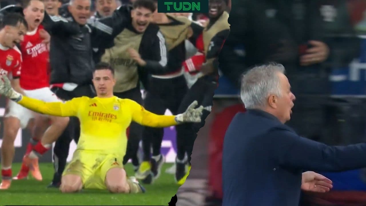 De locos: Golazo del portero de Benfica deja fuera al Real Madrid de la Champions 'directa