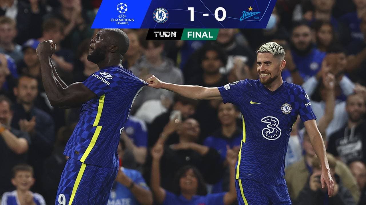 Lukaku le da triunfo al campeón Chelsea sobre el Zenit 