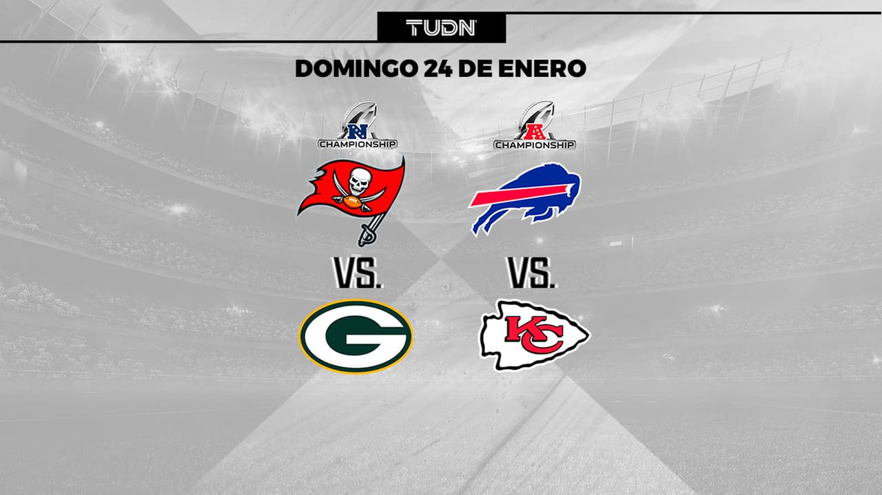 El camino al Super Bowl LV con las Finales de Conferencia