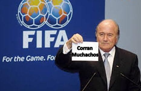Parodias del presidente de la FIFA por acusaciones de corrupción.