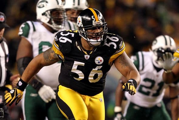 7. LaMarr Woodley (2007-2010) con 39.0 capturas.