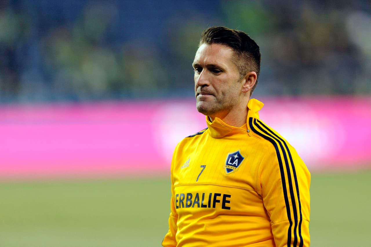 Robbie Keane delantero del LA Galaxy