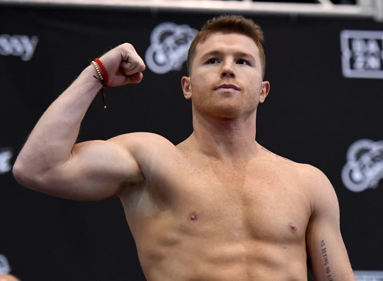 Canelo Alvarez pesaje con Billy Joe Saunders