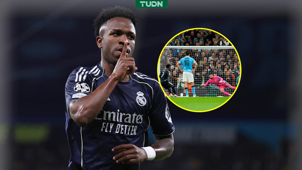 Golazo de Vinicius: Manda callar a los fans en penal épico vs. City