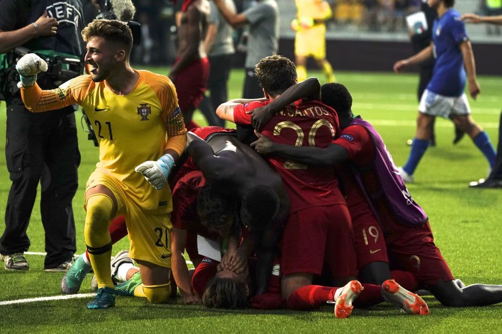 En la fase de grupos Italia había vencido a Portugal 3-2, por lo que el ahora campeón tuvo su revancha.