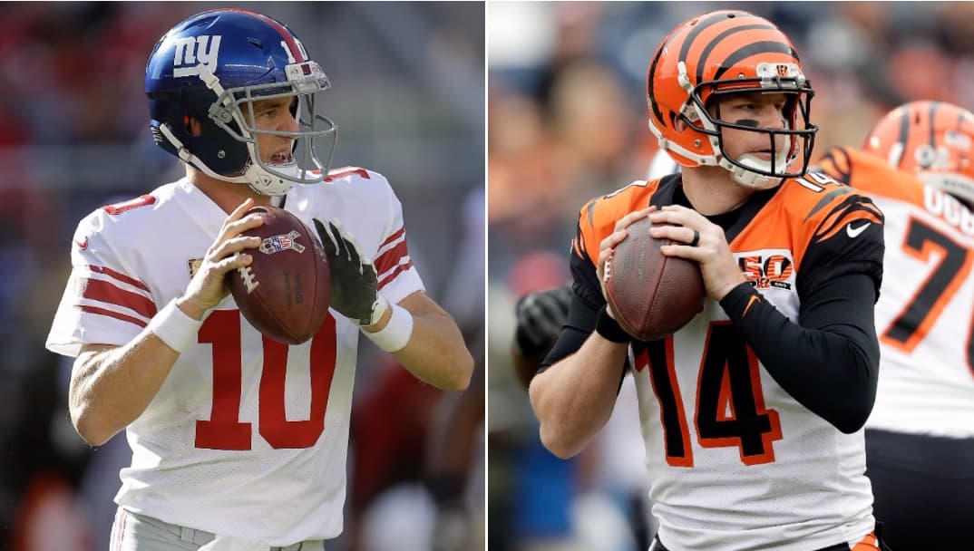 Lo más notable es que los quarterbacks más eficientes se encuentran en la NFC, incluso después de la baja por lesión de Aaron Rodgers. Por cada Eli Manning que sufre en la NFC, parece haber tres Jay Cutlers/ Joe Flaccos/ Andy Daltons en la AFC.