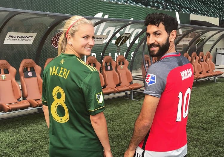 Diego Valeri hace jueguito con estrella del Team USA femenil y lo vacunan con un caño imperdible