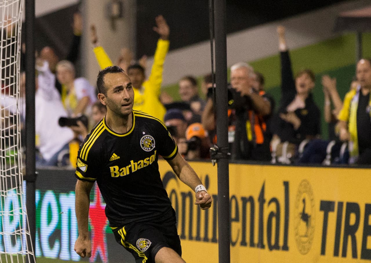 JUSTIN MERAM (MED) | Anotó un gol y puso dos asistencias en la victoria por 3-2 de Columbus Crew SC sobre New York City FC el sábado.