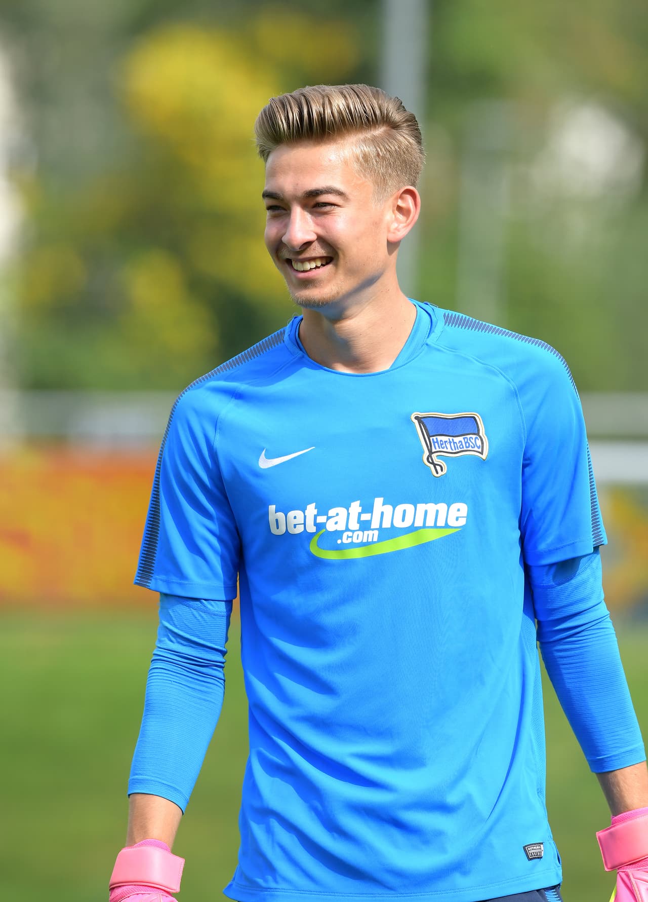 Jonathan Klinsmann (Hertha Berlin): el portero del Team USA juvenil llegó a la Bundesliga a ganarse un lugar en el profesionalismo.