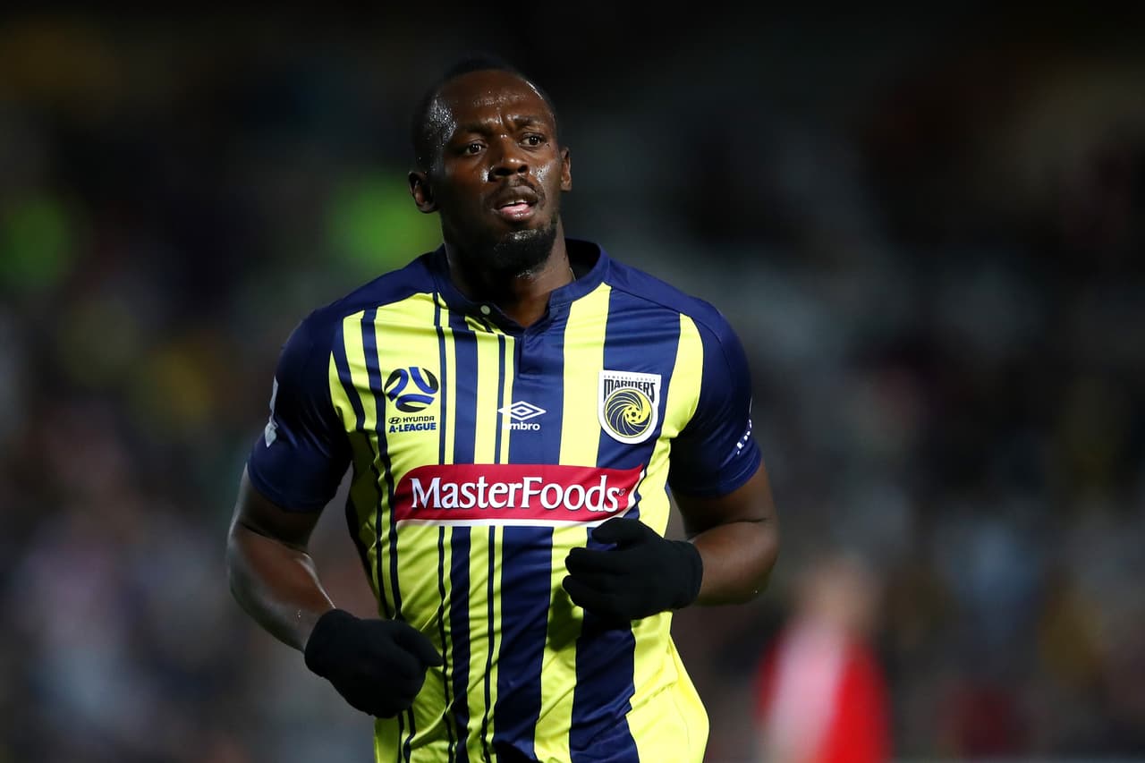 Usain Bolt sería titular por primera vez con los Central Coast Mariners