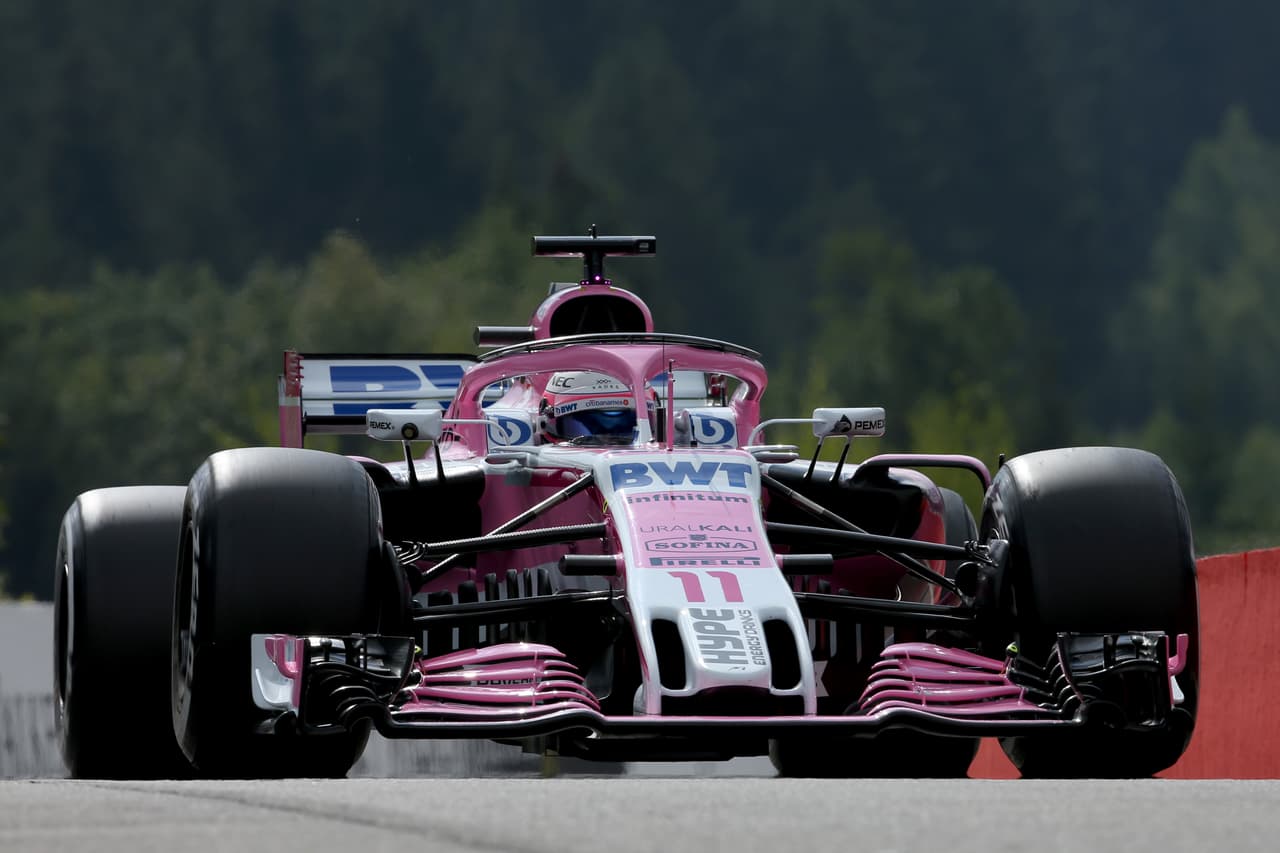 <b>4. Sergio Pérez (Force India) - </b>Mejor tiempo: 1:43.014 - Vueltas: 14