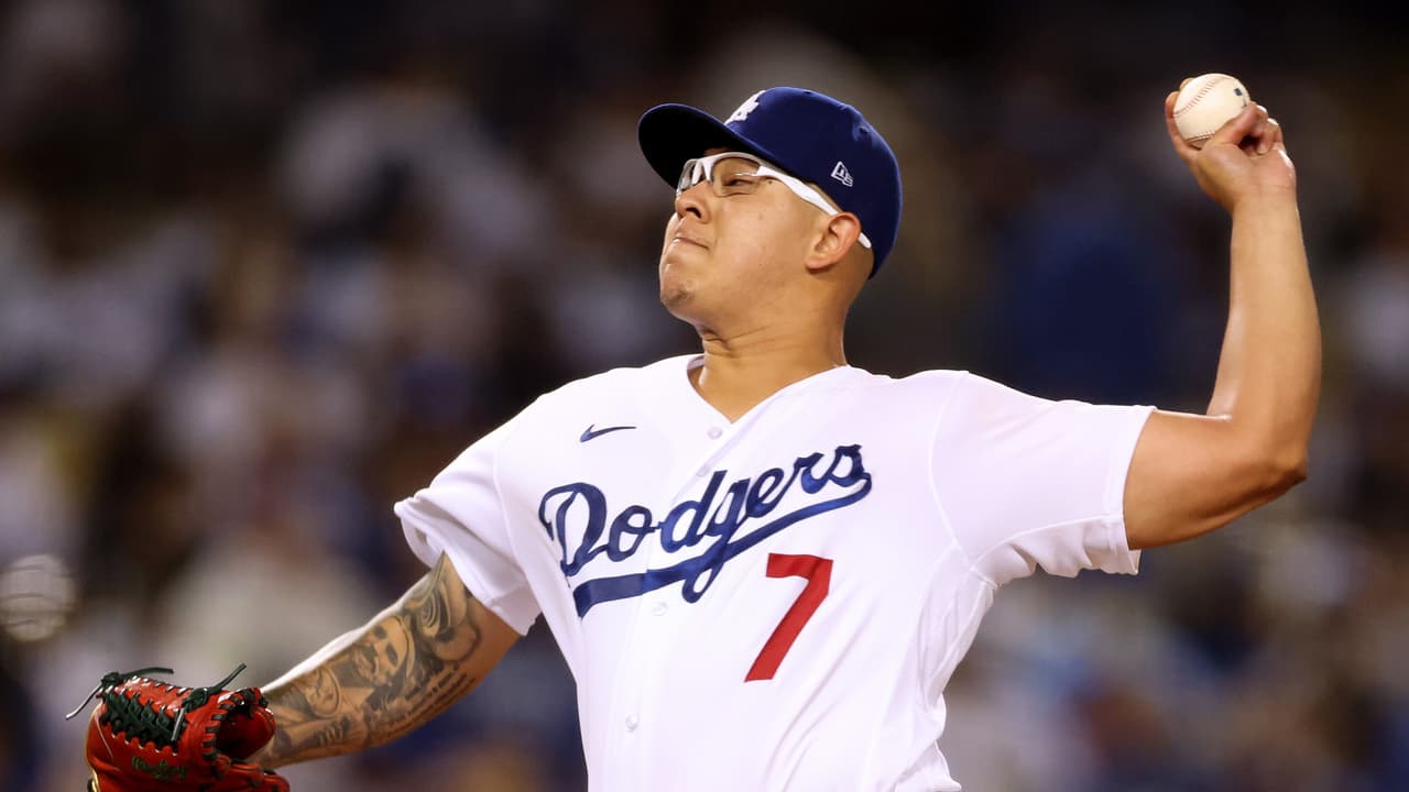El mexicano Julio Urías llega a 18 victorias en la temporada   