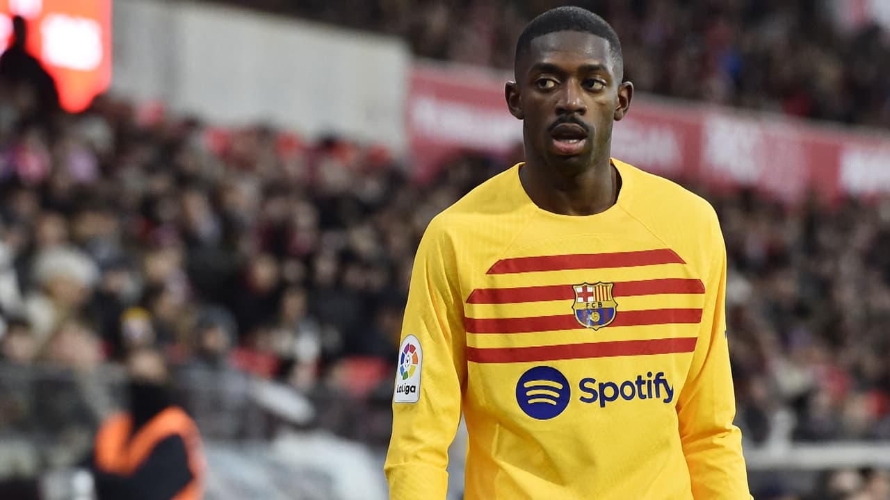 Barcelona perderá a Ousmane Dembélé durante 5 semanas por lesión