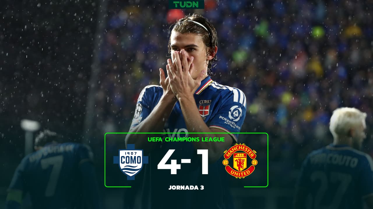 Nico Paz y 10 más... ¡Como golea al Manchester United!
