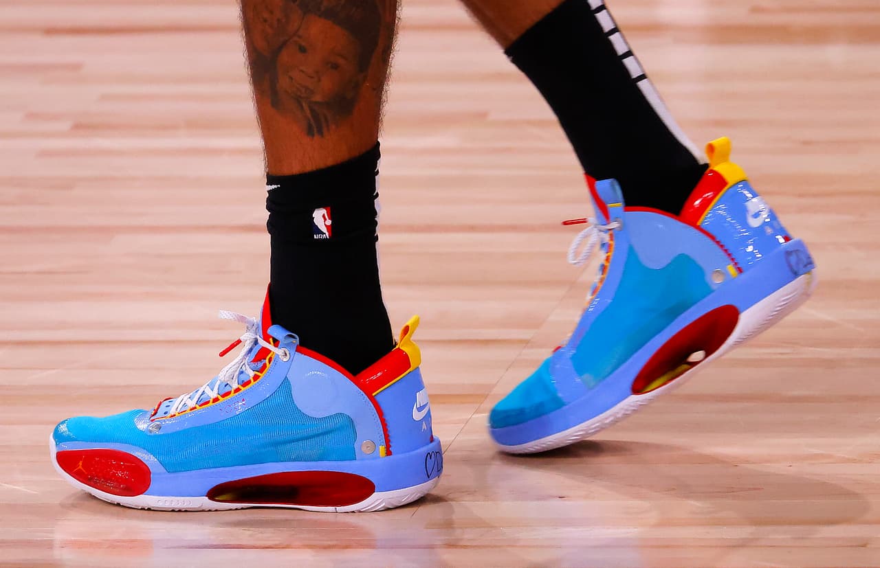 Los jugadores lucen distintas marcas y diseños de calzado en este regreso de la NBA dentro de la burbuja en Orlando.