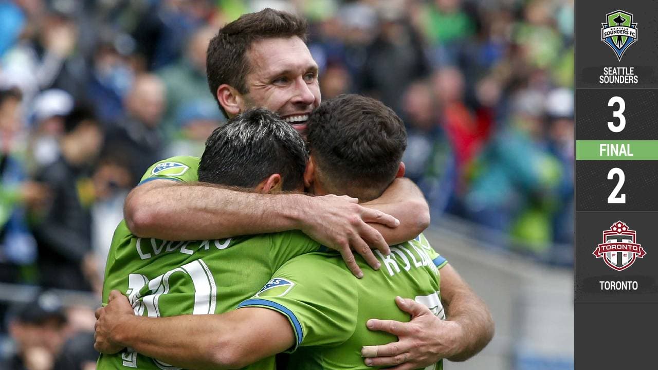 Seattle Sounders pegó más fuerte y derrotó a Toronto FC en duelo de invictos