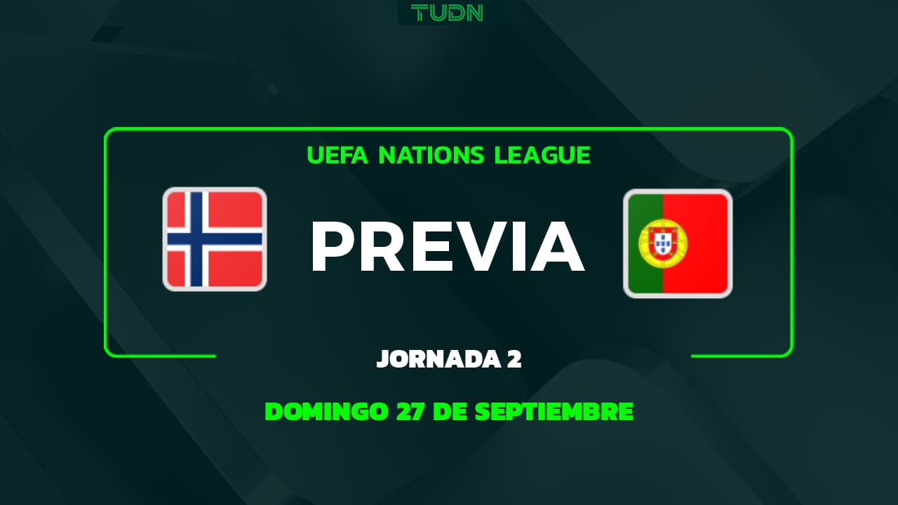 A qué hora y dónde ver el Noruega vs. Portugal de Nations League