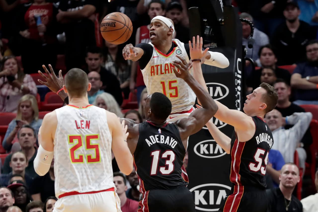 Vince llegó a los 1,500 partidos de temporada regular en la NBA y ya forma parte de un selecto grupo.