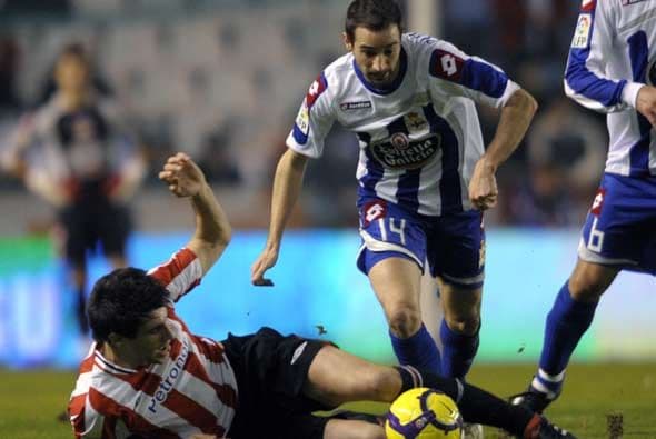 El Deportivo La Coruña recibió al Athletic de Bilbao en su feudo de Riazor.