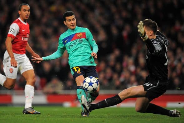 Hubo más opciones de los españoles en el primer tiempo, pero la definición no fue lo mejor.