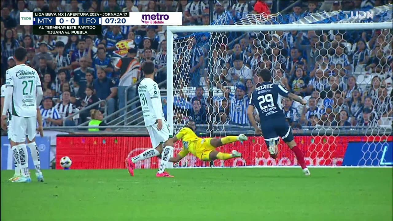 ¡TIRO ATAJADO! disparo por Fidel Ambríz.