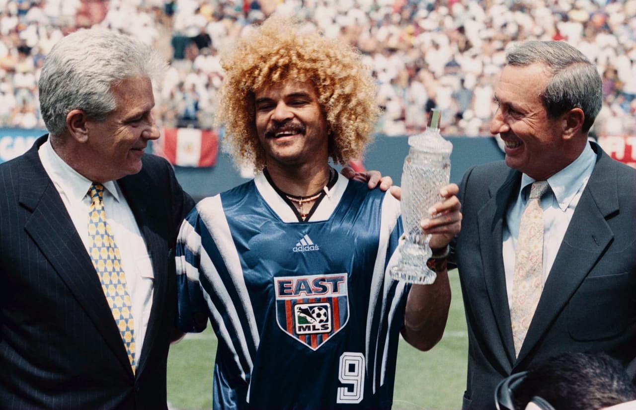 El ídolo colombiano también fue reconocido como el MVP del MLS All-Stars Game de 1996.