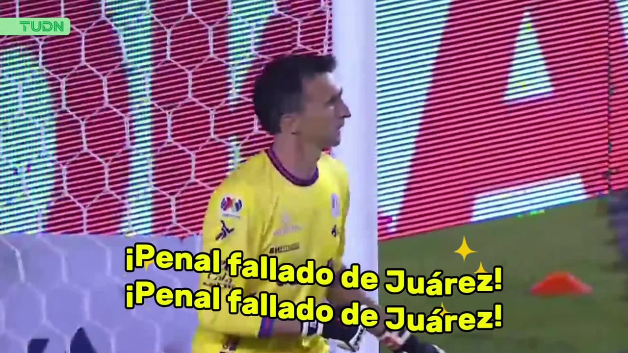 ¡No te puedo creer el penal que acaba de fallar Juárez!