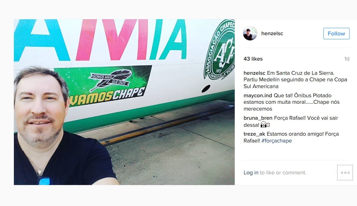 Con el Chapecoense iban 21 periodistas cubriendo la historia de la “Cenicienta” del Brasil