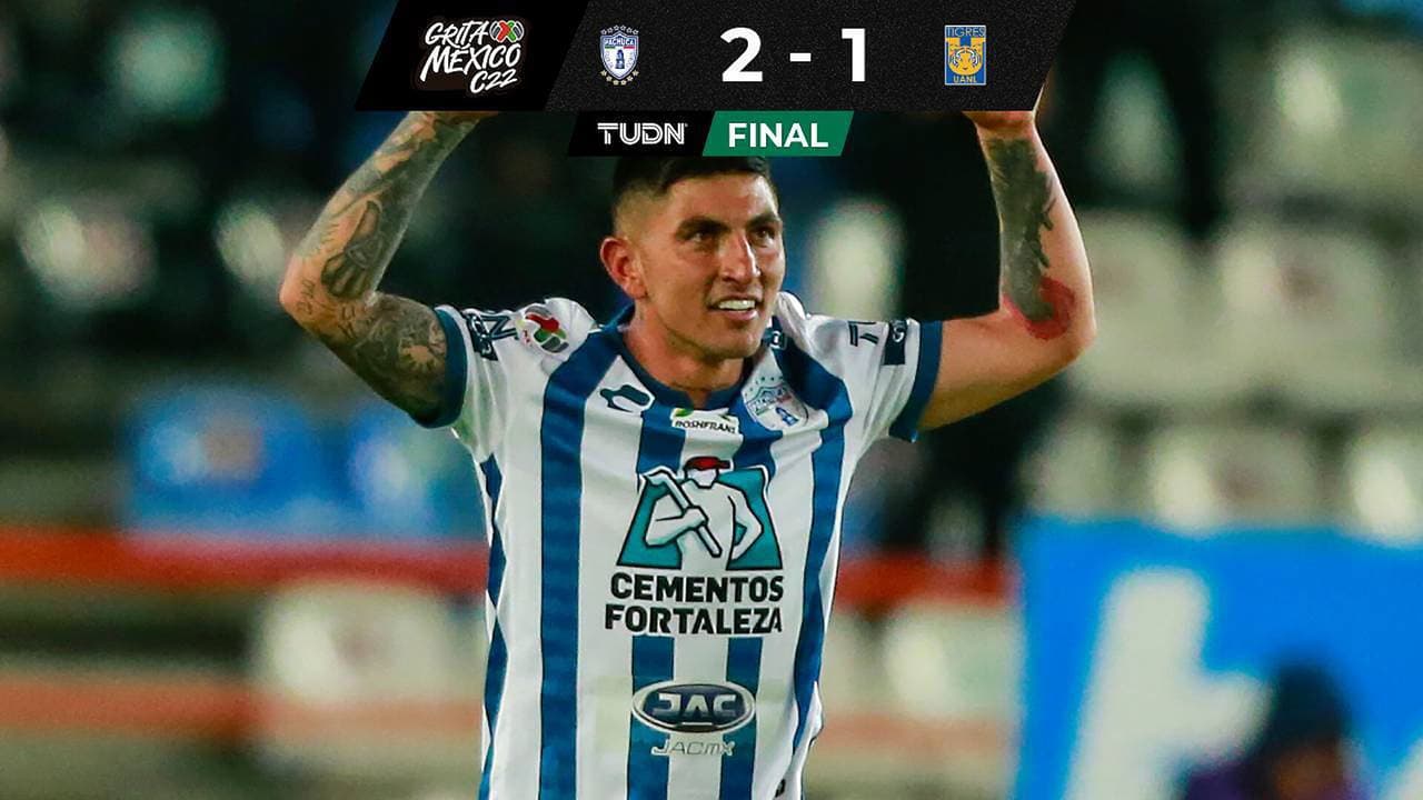 Doblete de Guzmán le da el liderato de la Liga MX a Pachuca